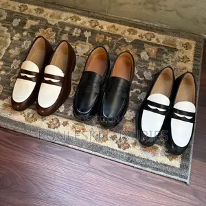 Original the Vintage Calf Leather Loafers Shoe Collections