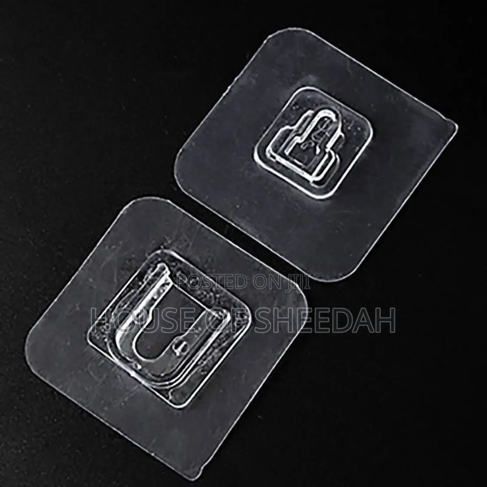 10pcs Double-Sided Adhesive Patch Hooks