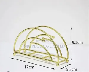 Serviettes Holder (Gold )