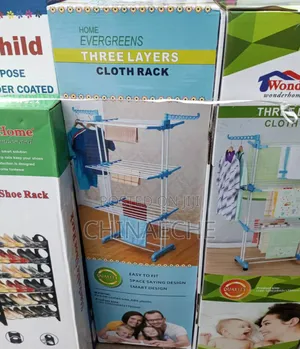 There Tie Cloth Rack