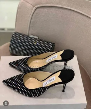 Luxury Et Quality Jimmy Choo Half Shoe Slippers 