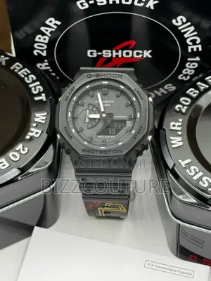 High Quality G-Shock Black Rubber Strap Quartz Watch in Store