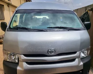 Clean Silver Hiace Bus for Hire