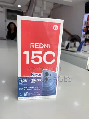 New Xiaomi Redmi 15C 4G 256 GB Orange