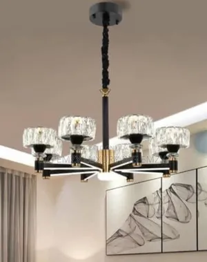 Nordic Light Luxury Led Crystal Chandelier.