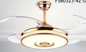 Chandelier Light With Massive Blowing Capacity Fan.
