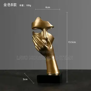 Figurines for Interior Home Office Study Desktop Figure Ornament Decor