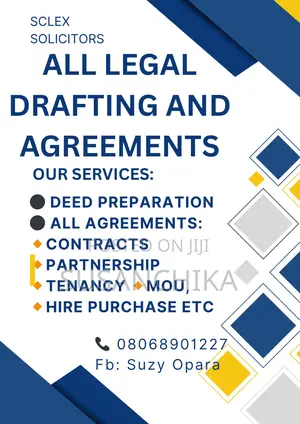 Legal Documentation, Agreement, Deeds Etc