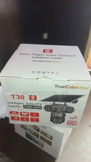 Triple Lens Solar Camera.