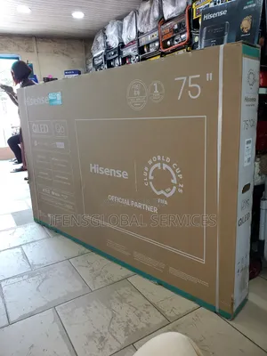 75" Hisense Qled Smart Television