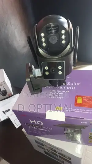 Double Lens Solar Camera. Ubox