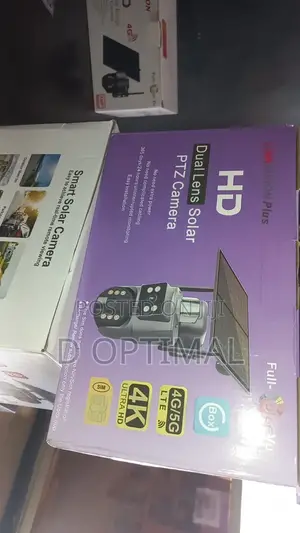 Double Lens Solar Camera. Ubox