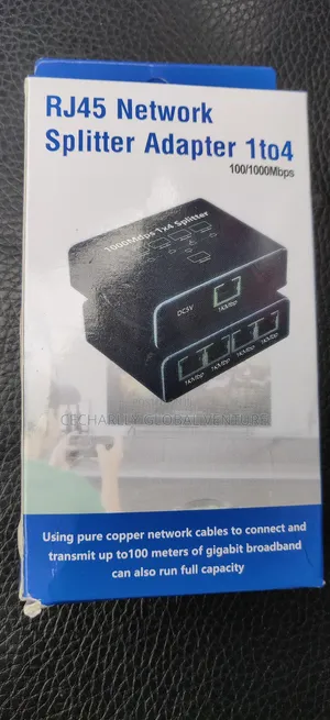 1 to 4 Rj45 Network Splitter (1000mbps