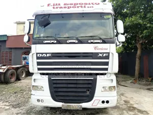 Daf Xf Truck White 1998