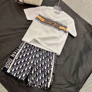 Turkey Boys  High Quality Christian Dior Top & Bottom Ages 3 To 9 Year