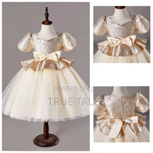 Classy Girls Brocade Ballgown