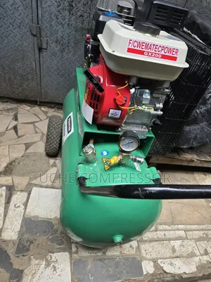 Air Compressor With The Engine 100l 3hp