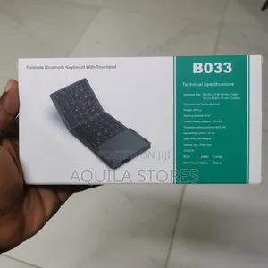 B033 Foldable Bluetooth Keyboard With Touchpad