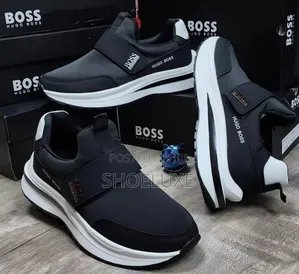 Exclusive Hugo Boss Slip-on Sneakers.