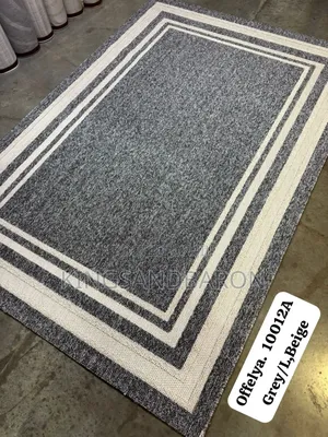 7x10fts Gray/Beige Turkey Center Rug