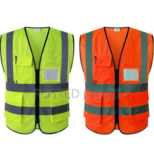 Reflective Jacket Vest With Pockets In All Kinds
