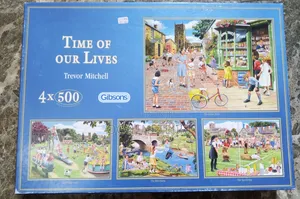 2000 Piece Gibson's Jigsaw Puzzle. 4 Packs of 500 Pieces in Each Pack.