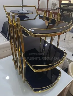 Wine Trolly (Golden)
