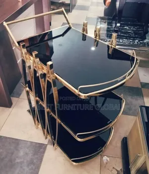 Wine Trolly (Golden)