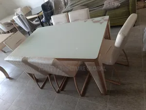High Quality 6 Seater Dining Table Chairs