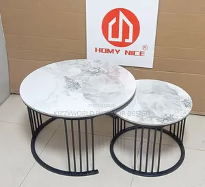 Imported Center Table Black Leg.