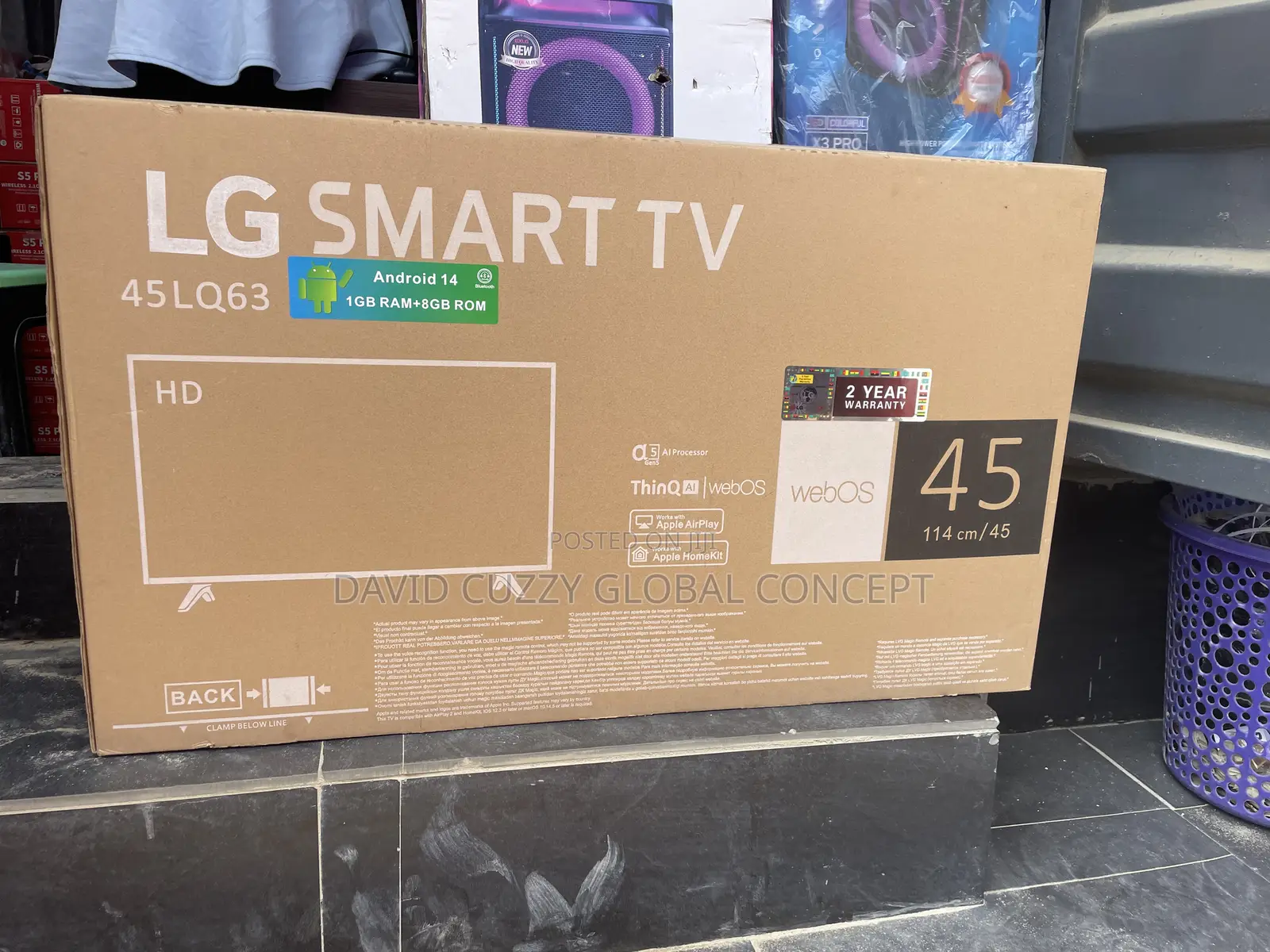 Lg 45 Smart Frameless Android Tv