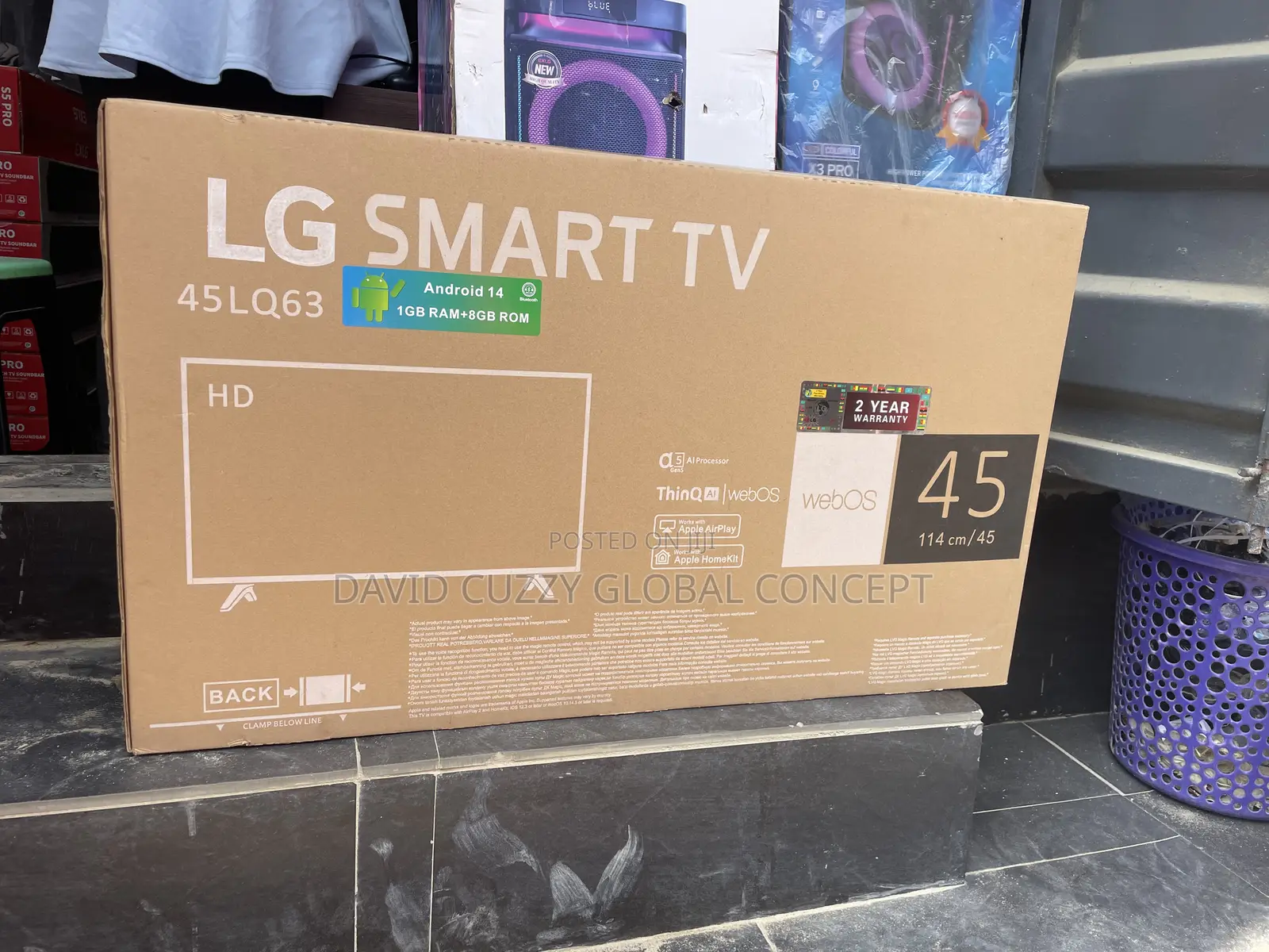 Lg 45 Smart Frameless Android Tv