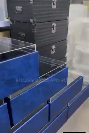 Acrylic Cover Wooden Trunks