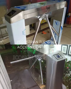 Pedestrian Half Height (Waist) Turnstile Access Control