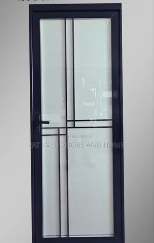Toilet Size Imported Black Door