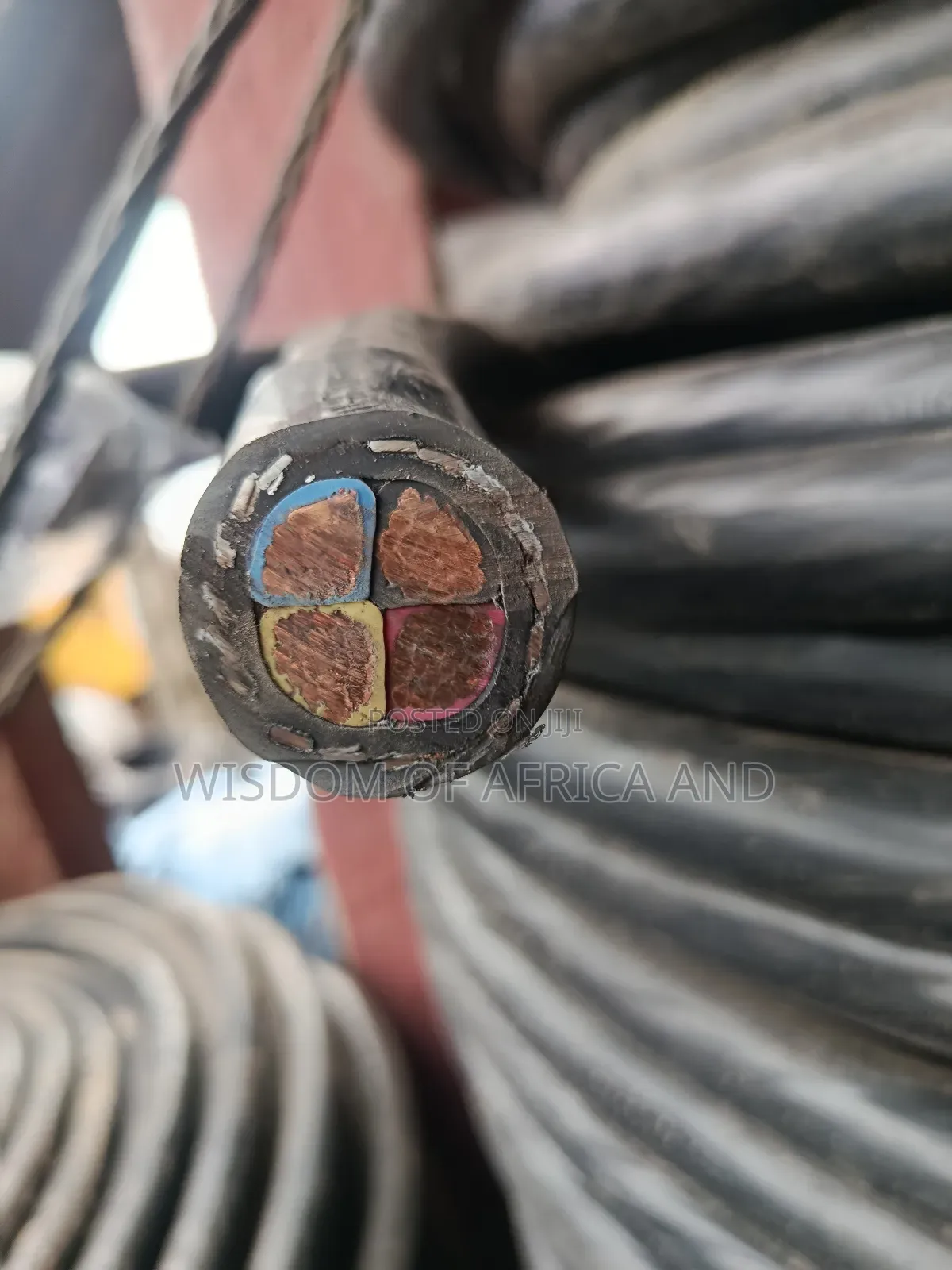 50mm 4core Armoured Cable