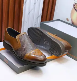 Classic Quality Brown Men Corporate Shoe