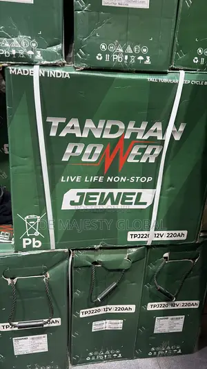 Tadhan 12v 220a Tubular Battery