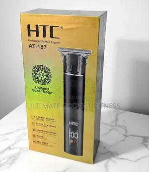 Brand New HTC at-187 Rechargeable Hair Trimmer Clipper T-Blade