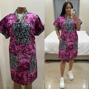 Ankara Short Gown