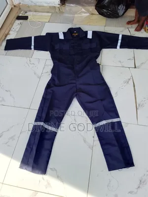 Navy Blue Coverall