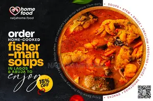 Order Fisherman Soup From Naija Home Food at 25% Off Your First Orders