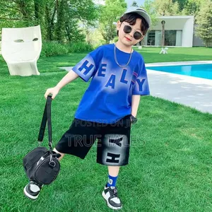 Healthy Boy's Baggy Shorts And Tops Set Ages 3 To 13 Years