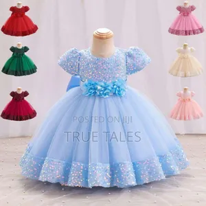 Full Cinderella Ballgown Dress Ages 6 Months To 5 Years