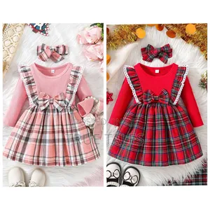 Baby Girls Dress With Hair Bow