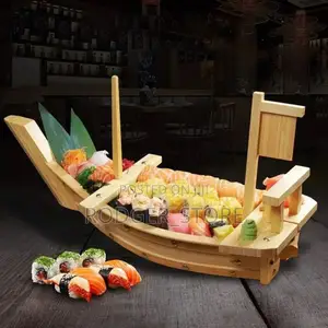 High Quality Wooden Food Platter Boat 