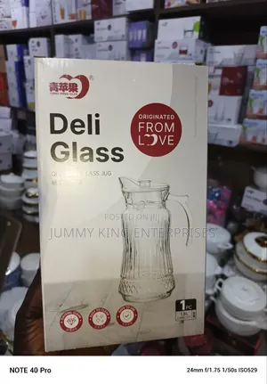 High Quality Juice Water Glass Jug