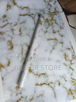 Self-Adhesive, Waterproof Marble-Patterned Wallpaper
