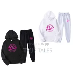 Barbie Hoodies And Joggers Set For Ages 12 To 22 Years