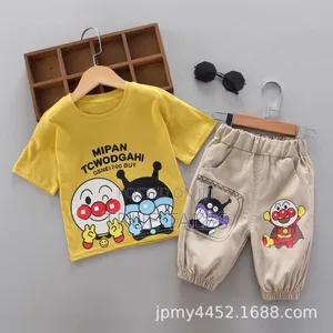Cartoon Shorts And Top Set For Kids Aged 6 Months To 2 Years